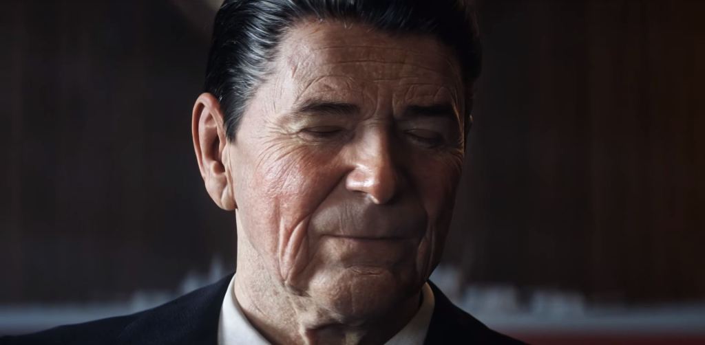 Call of Duty Black Ops: Cold War's CGI Ronald Reagan