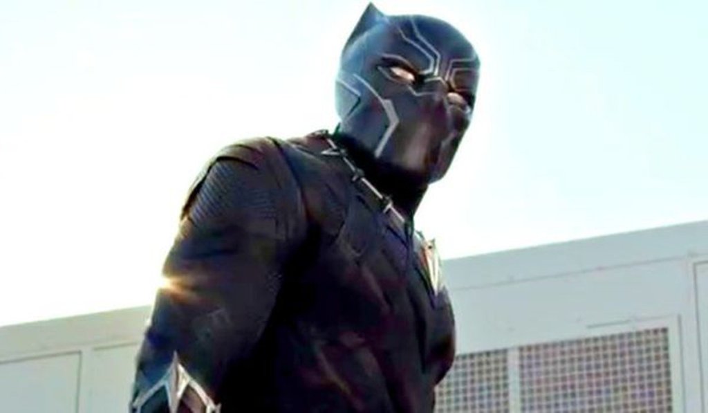 Chadwick Boseman as Black Panther in Captain America: Civil War