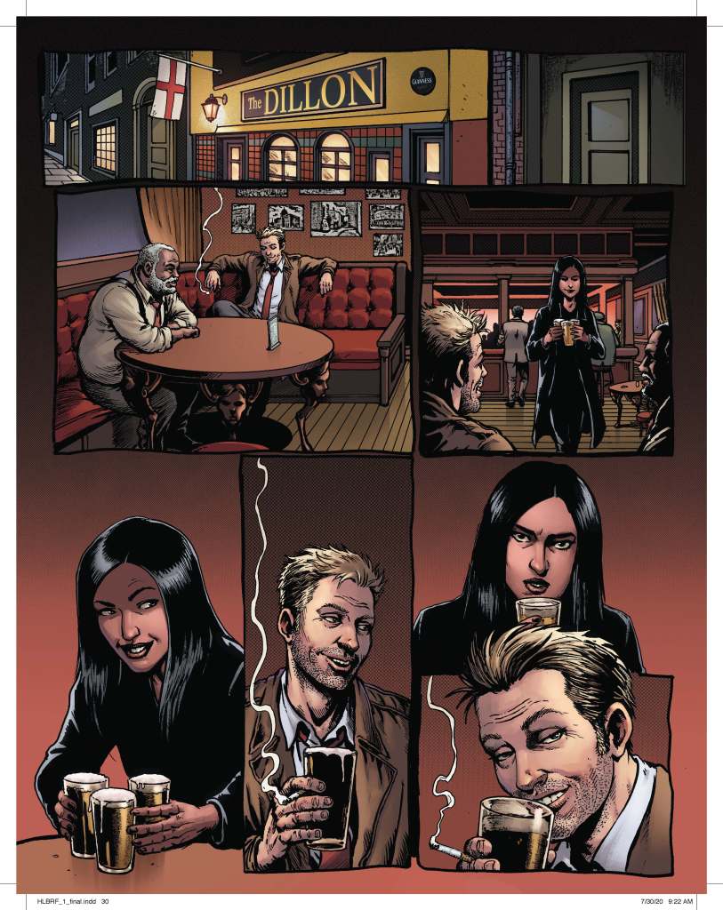 Hellblazer Rise & Fall Unlettered p30