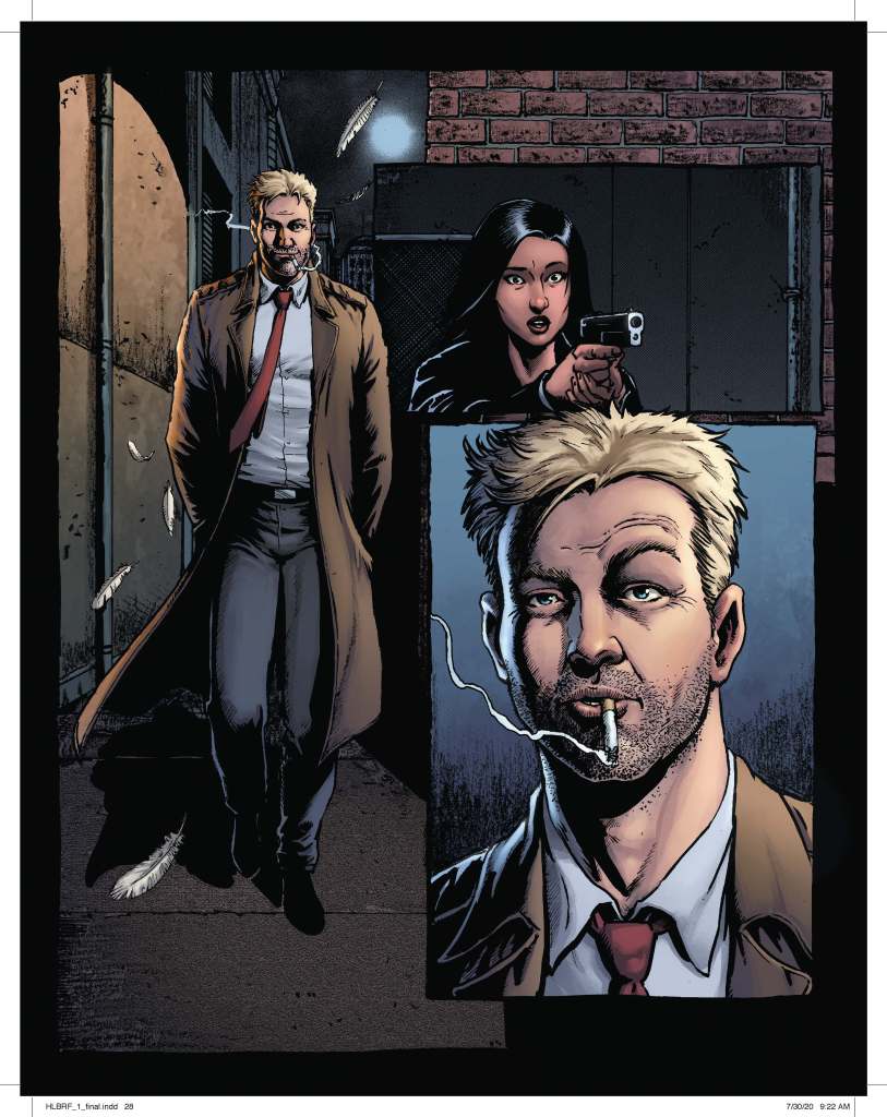 Hellblazer Rise & Fall Unlettered p28