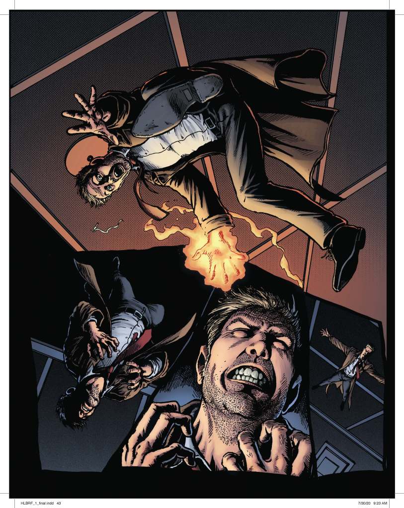 Hellblazer Rise & Fall Unlettered p43