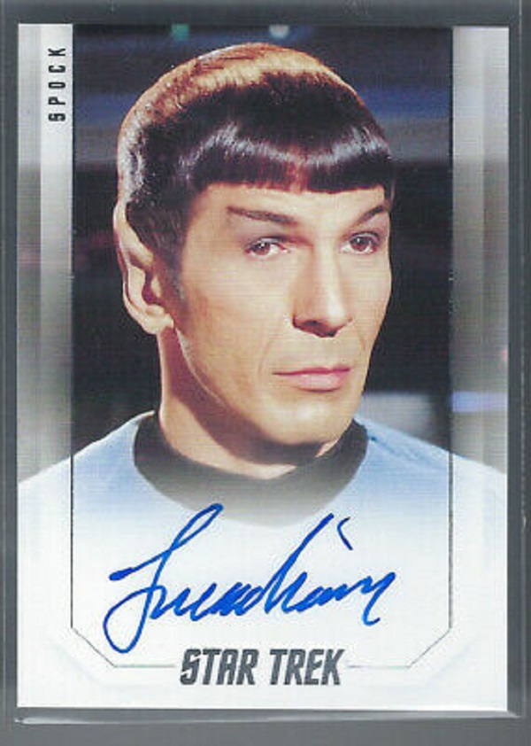 2009 2014 Star Trek Movies Autograph & Costume Relic Card Selection NM