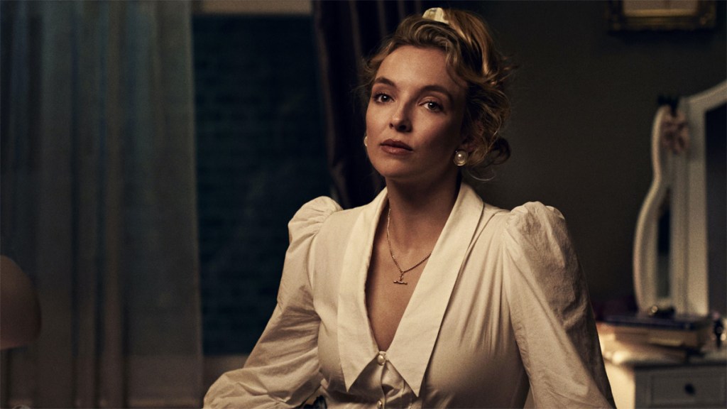 Jodie Comer in BBC One's Talking Heads