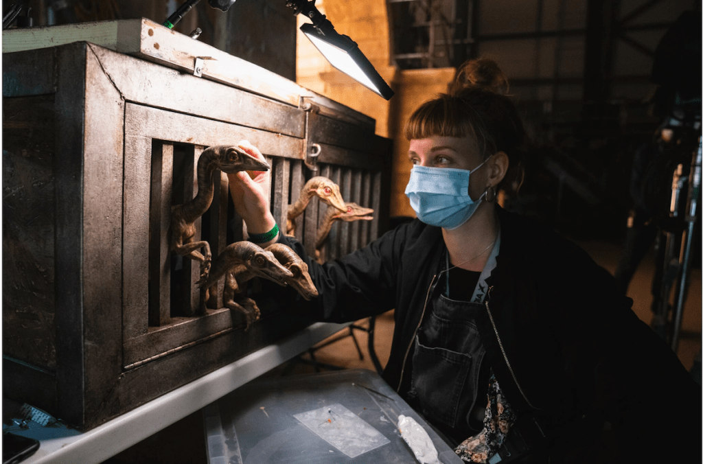 Jurassic World: Dominion behind the scenes photo 2