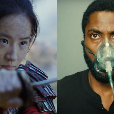 Liu Yifei in Mulan and John David Washington in Tenet