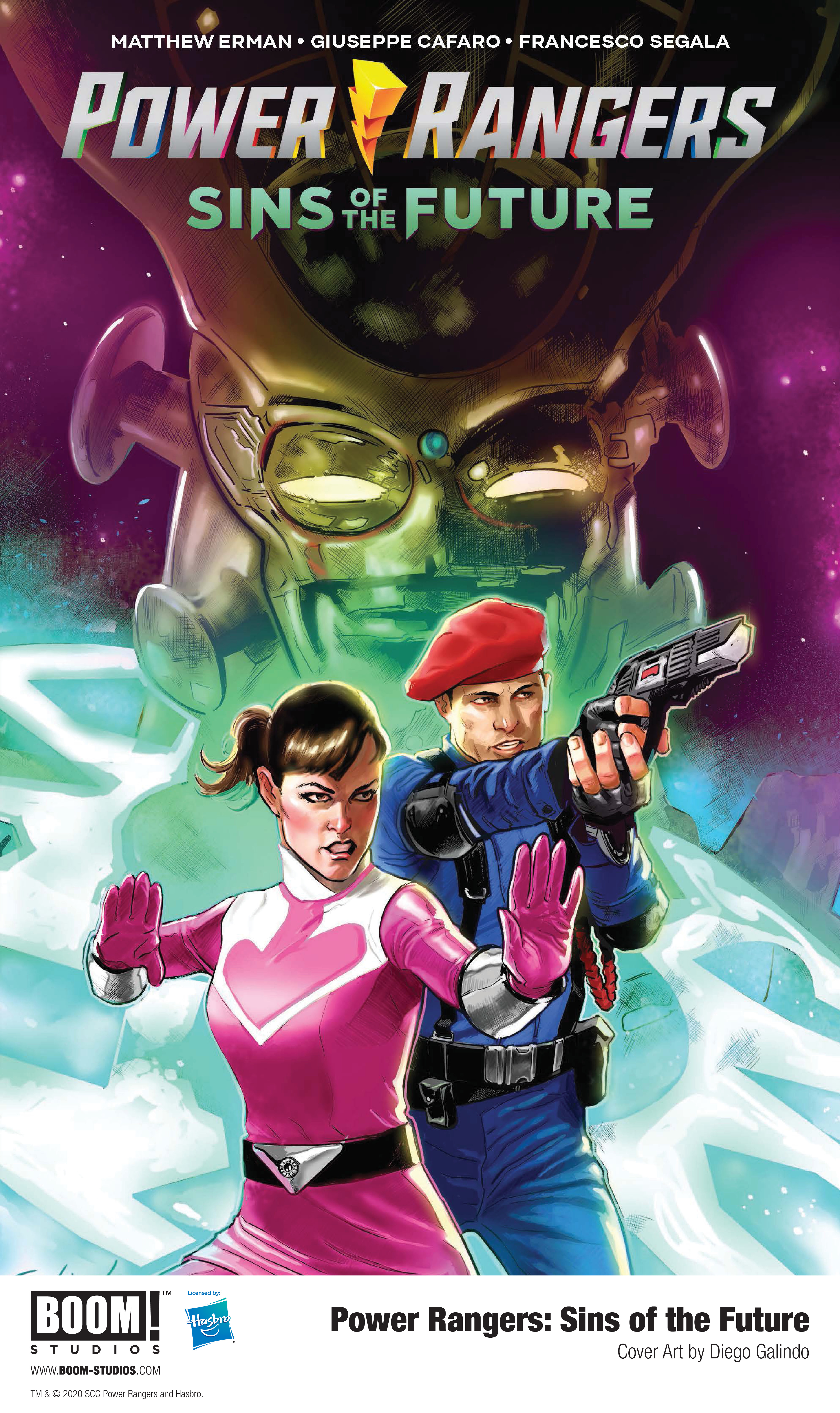 Power Rangers Sins of the Future Cover
