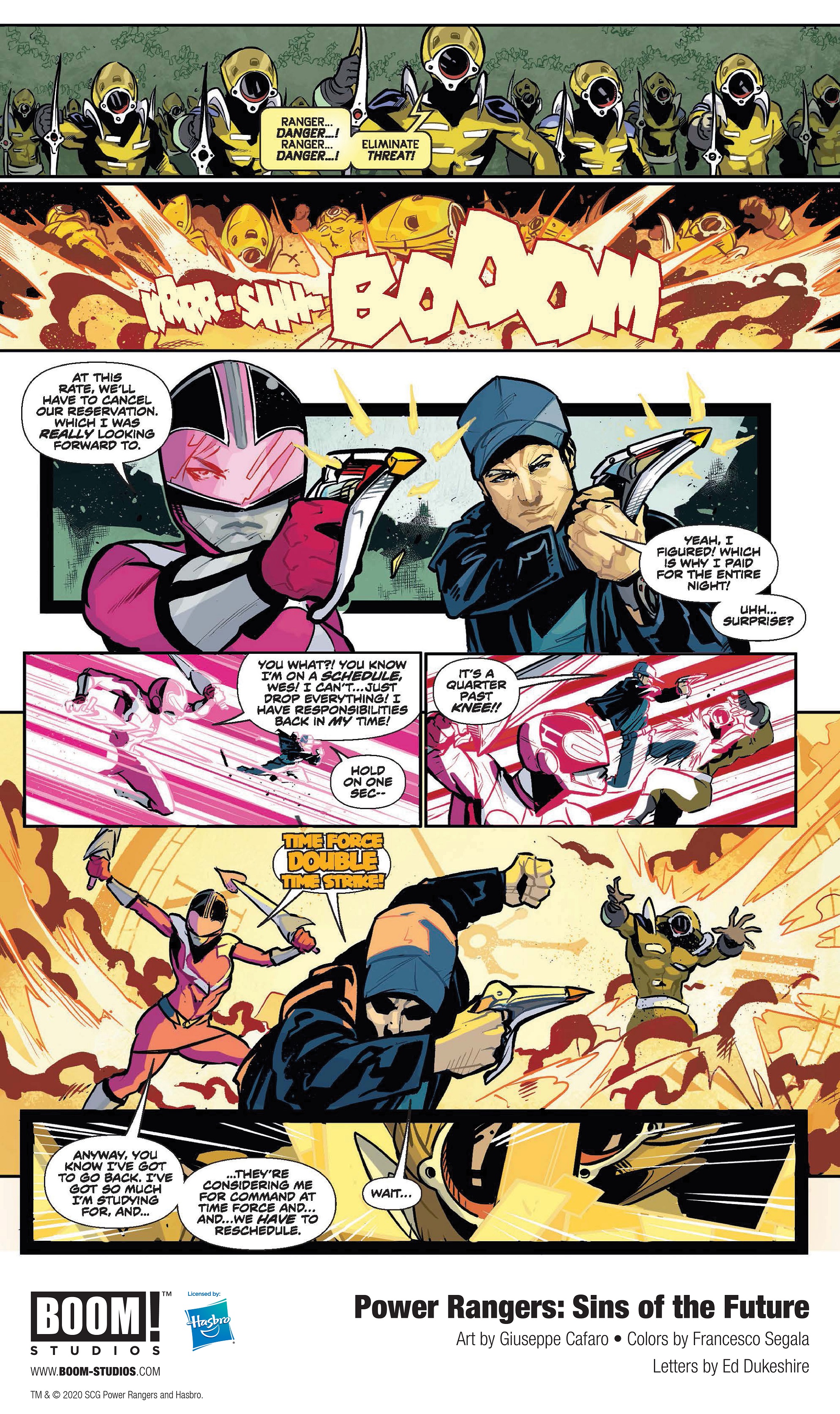 Power Rangers Sins of the Future Comic preview page 4