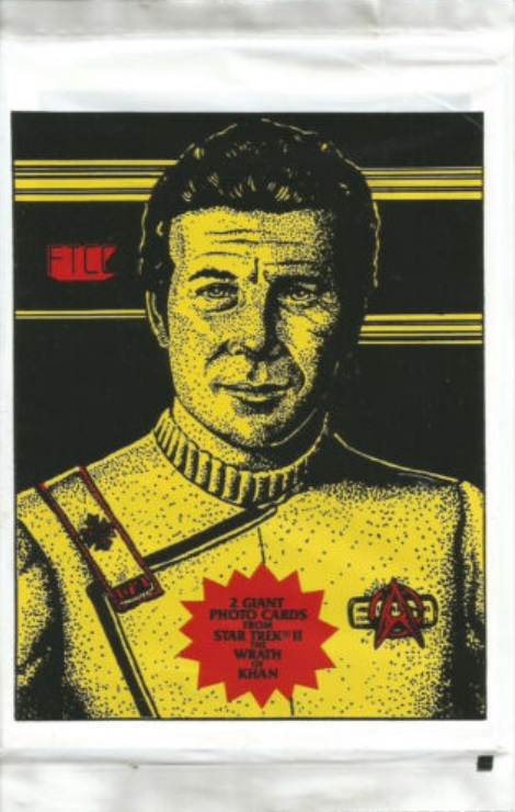 Classic Set of 9 Postcards of Star Trek Heroes of Starfleet