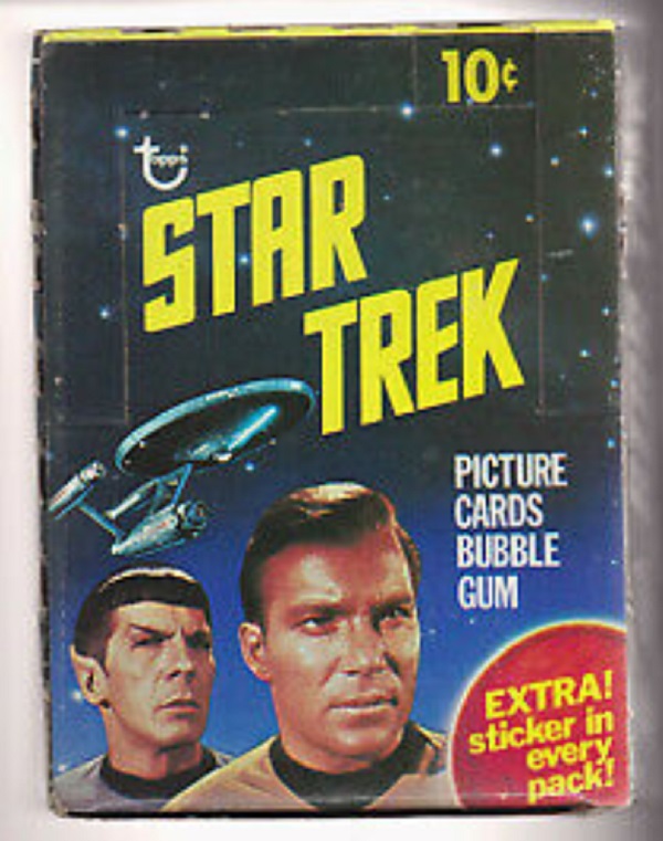 Star Trek Topps Trading Card Box