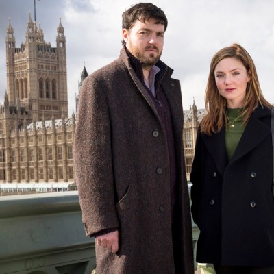 Tom Burke and Holliday Grainger Strike: Lethal White