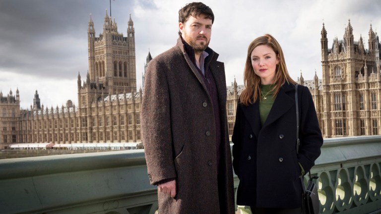 Tom Burke and Holliday Grainger Strike: Lethal White