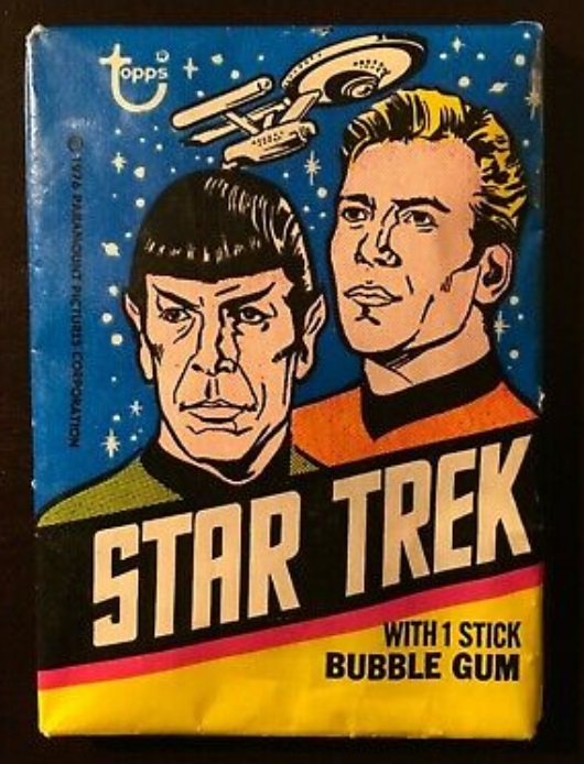 Star Trek Sealed 1976 Topps Pack