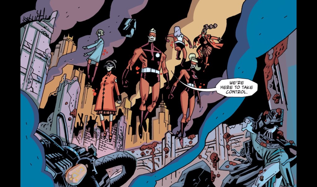 The Sparrows in The Umbrella Academy Comics