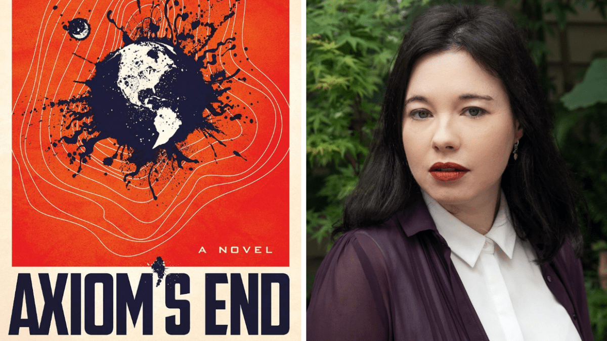 Axiom's End Book Cover & Author Lindsay Ellis