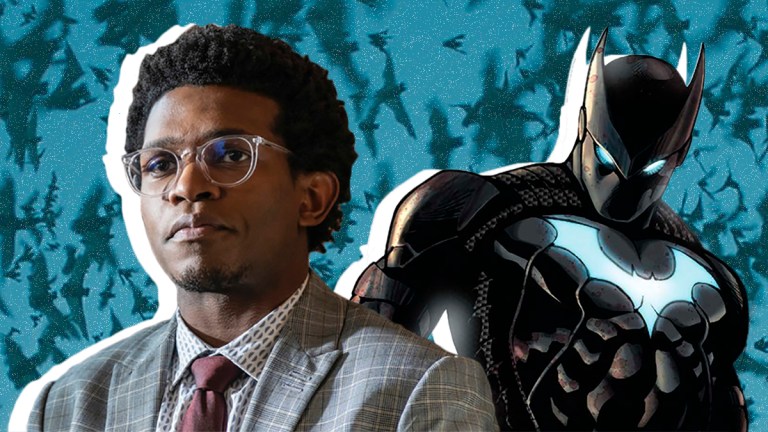 Camrus Johnson as Luke Fox on Batwoman and DC Comics Batwing