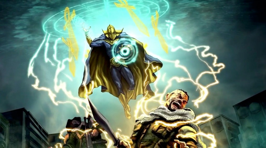 Black Adam movie concept art: Dr. Fate