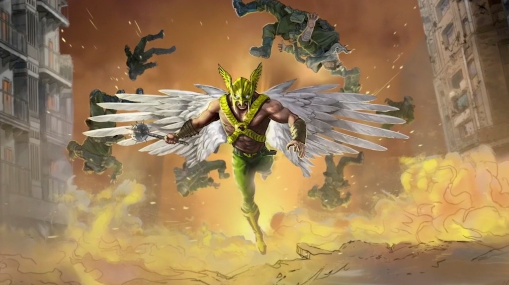 Black Adam movie concept art: Hawkman