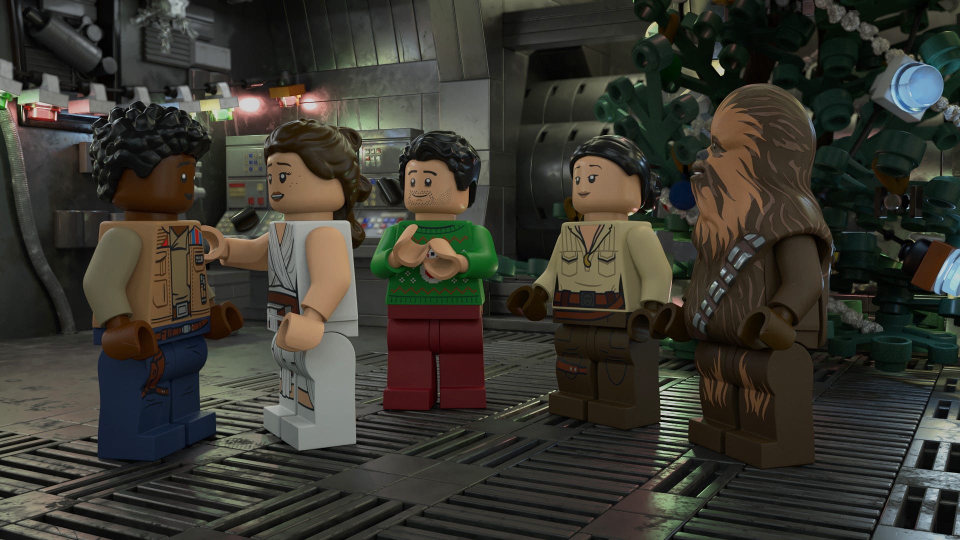 Lego Star Wars Holiday Special Will Introduce Rey to a Young Luke