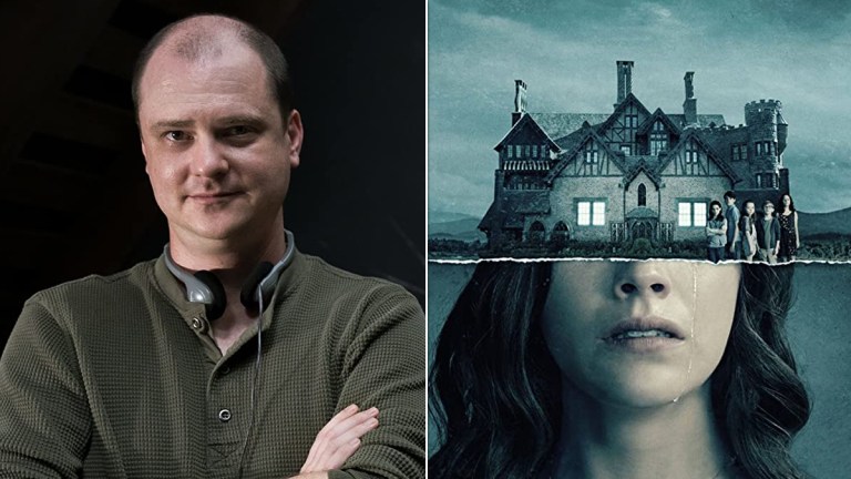 Mike Flanagan from Doctor Sleep; The Haunting of Hill House poster