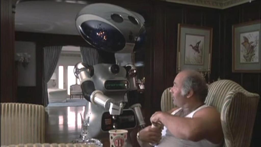 Rocky IV robot and Paulie
