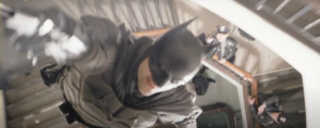 The Batman Trailer GCPD Fight