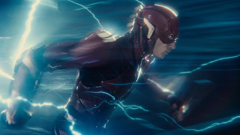 Ezra Miller As The Flash in Justice League