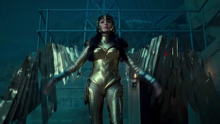 Diana in Golden Eagle Armor in Wonder Woman 1984