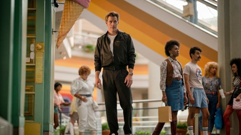 Chris Pine as Steve Trevor in Wonder Woman 1984