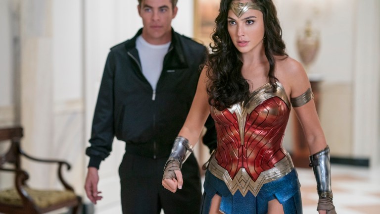 Steve and Diana in Wonder Woman 1984