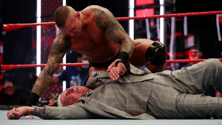 Randy Orton and Ric Flair on WWE Monday Night Raw