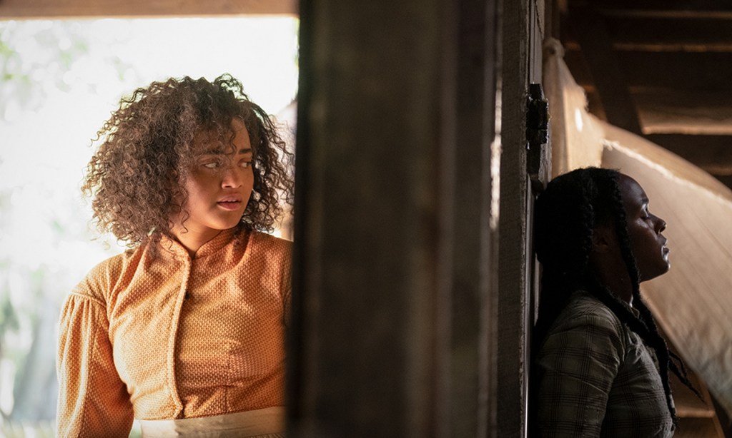 Kiersey Clemons and Janelle Monae in Antebellum