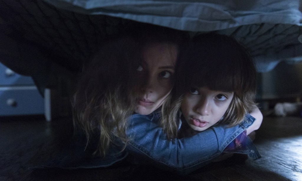 Gillian Jacobs and Azhy Robertson in Come Play