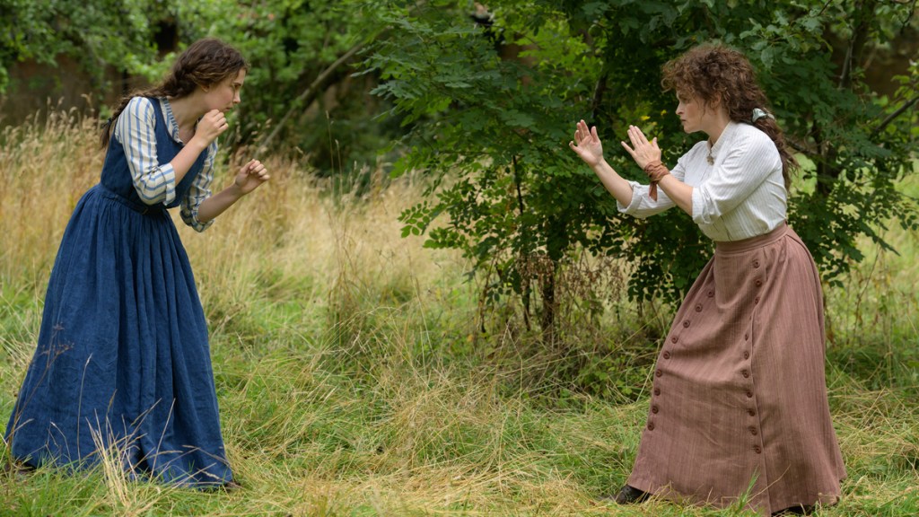 ENOLA HOLMES Millie Bobbie Brown Helena Bonham Carter