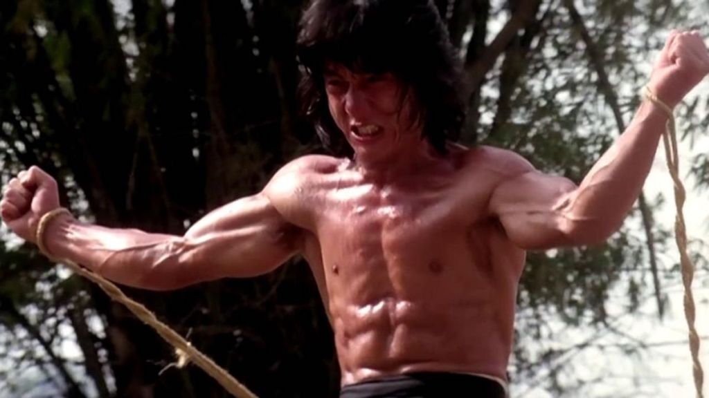 Jackie Chan in Fearless Hyena (1979)