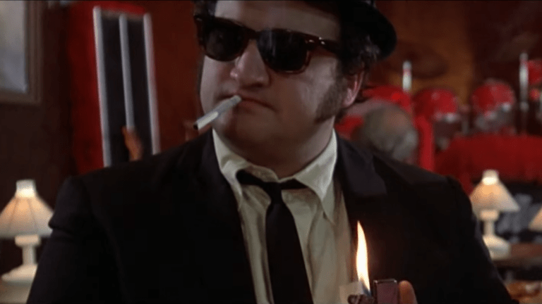 John Belushi in The Blue's Brothers