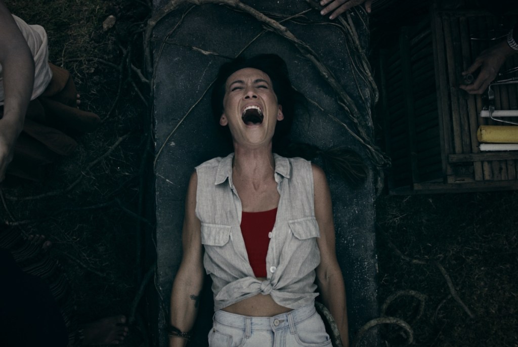 Maggie Q in Death of Me