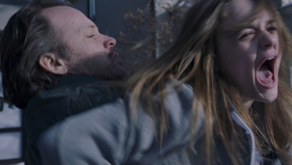 Peter Sarsgaard and Joey King in The Lie