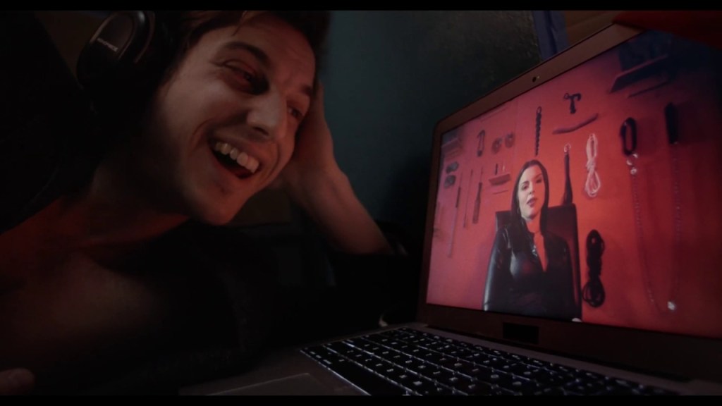 Peter Vack and Julia Fox in PVT CHAT