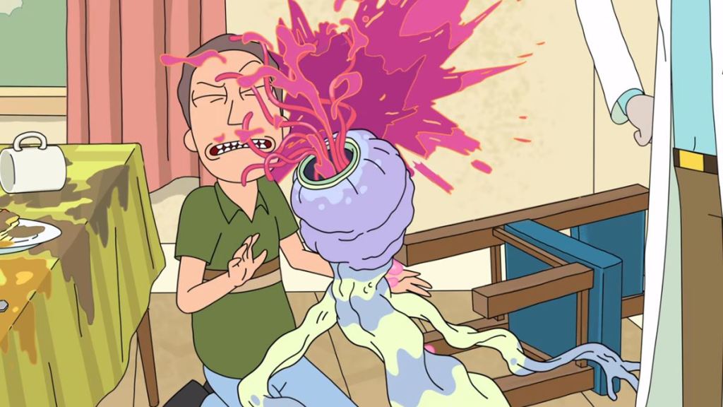 Rick and Morty's most gruesome deaths - the family killing shape-shifting alien parasites