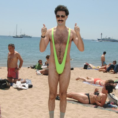 Sacha Baron Cohen as Borat in Bathing Suit