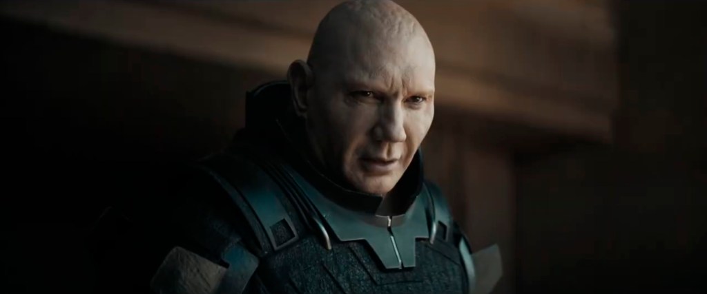 Dave Bautista as Beast Rabban in Dune