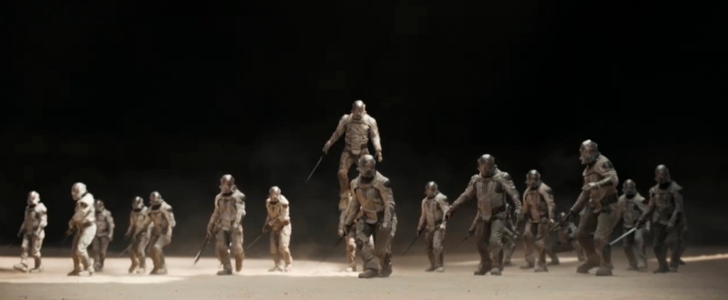 Harkonnen soldiers in Dune (2020)