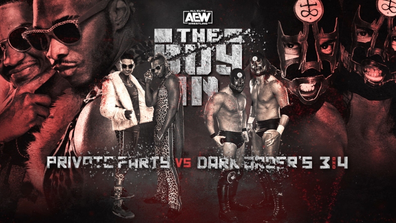 Private Party vs. Dark Order at AEW All In 2020