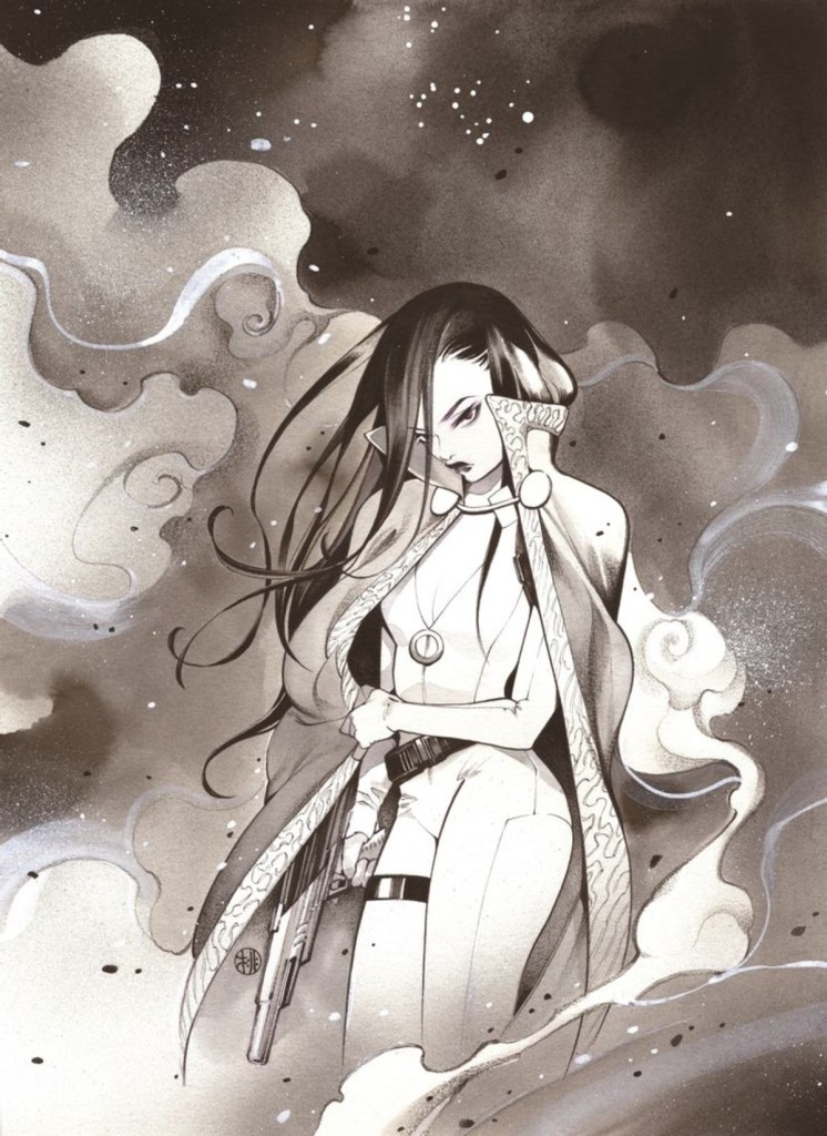 Peach Momoko Batman Black and White