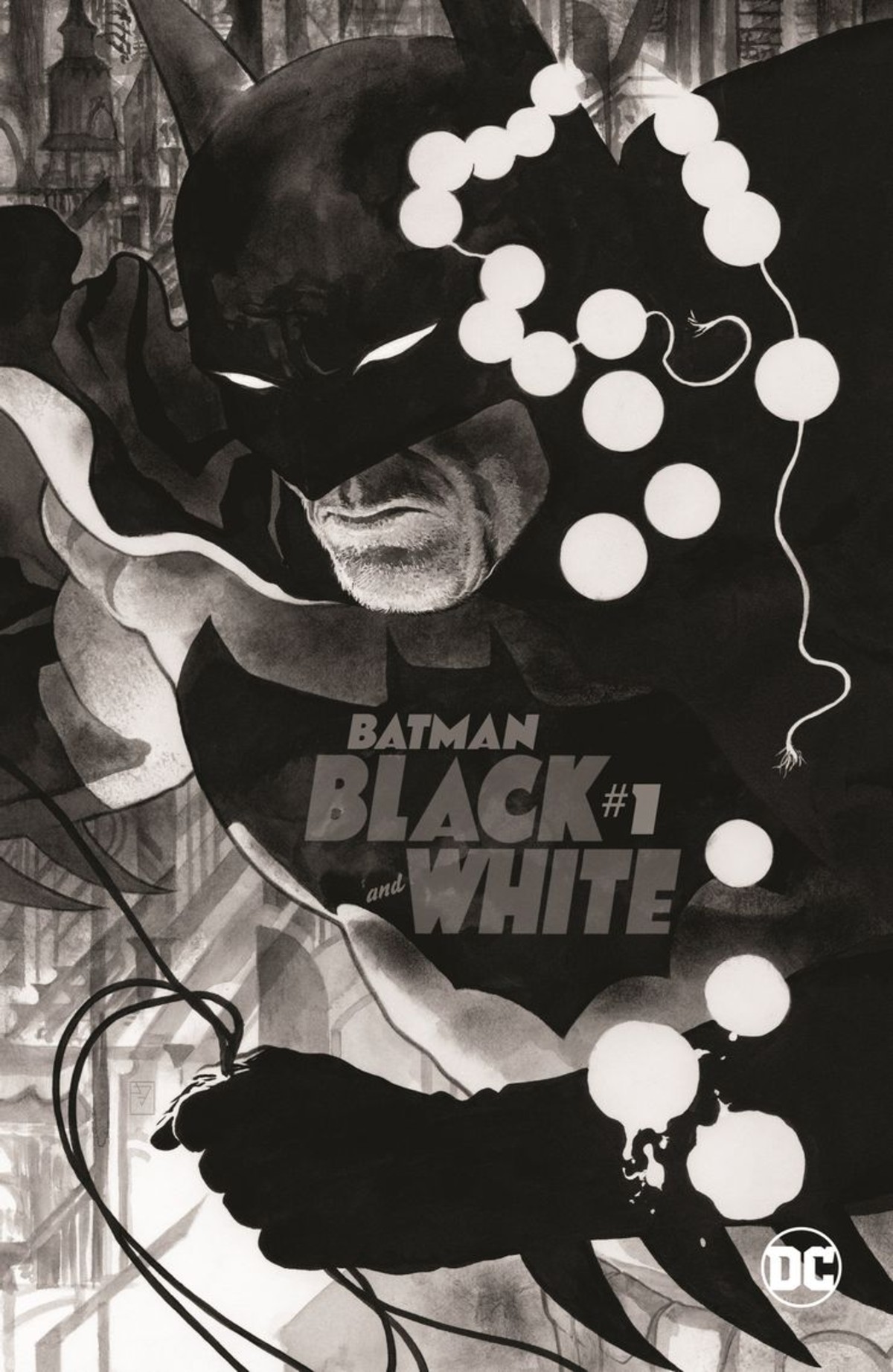 JH Williams Batman Black and White