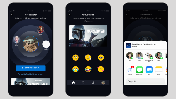 Disney+'s GroupWatch Feature on Mobile Devices