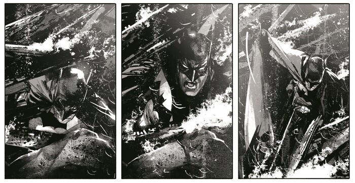 Mitch Gerads Batman Black and White