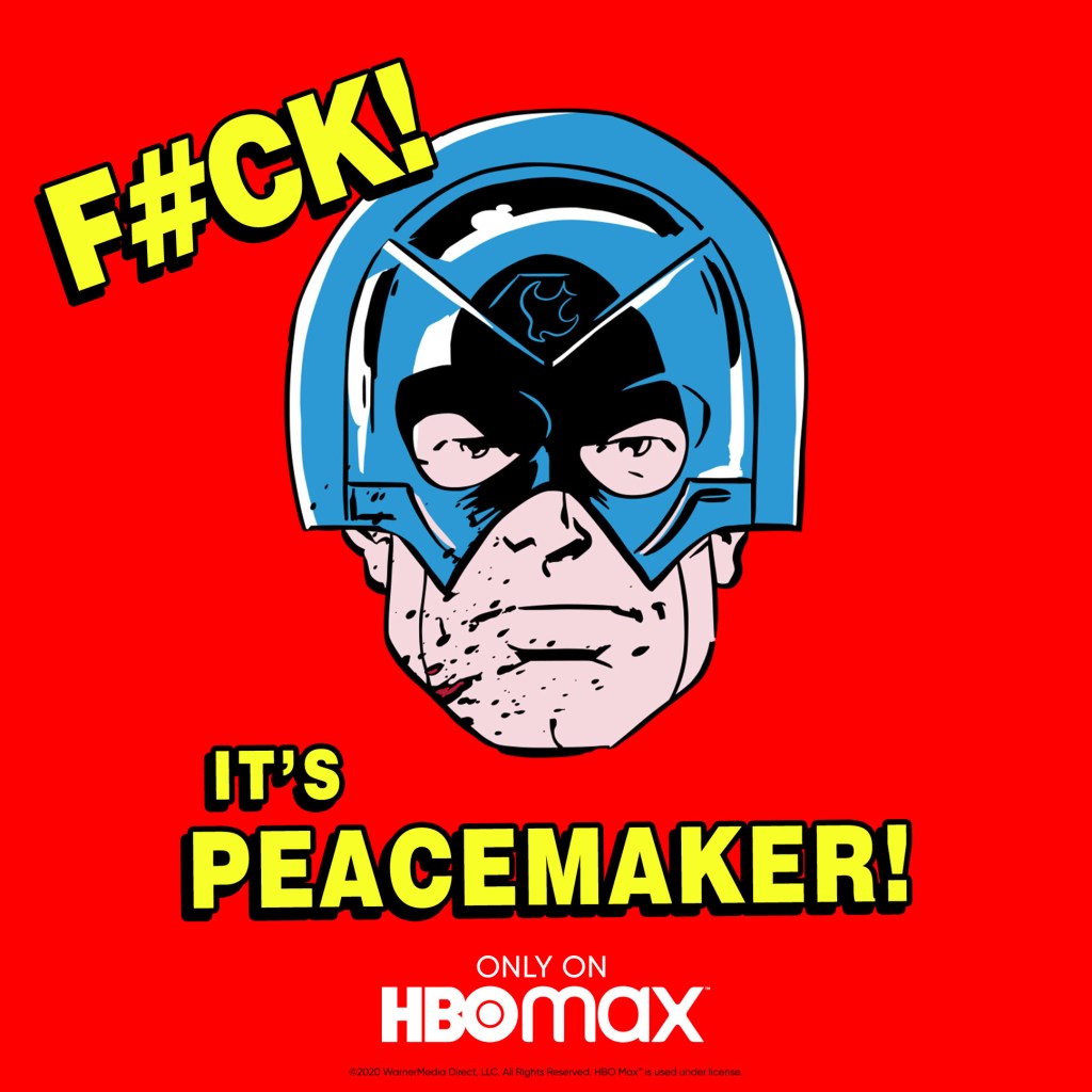 F#ck! It's Peacemaker! HBO poster