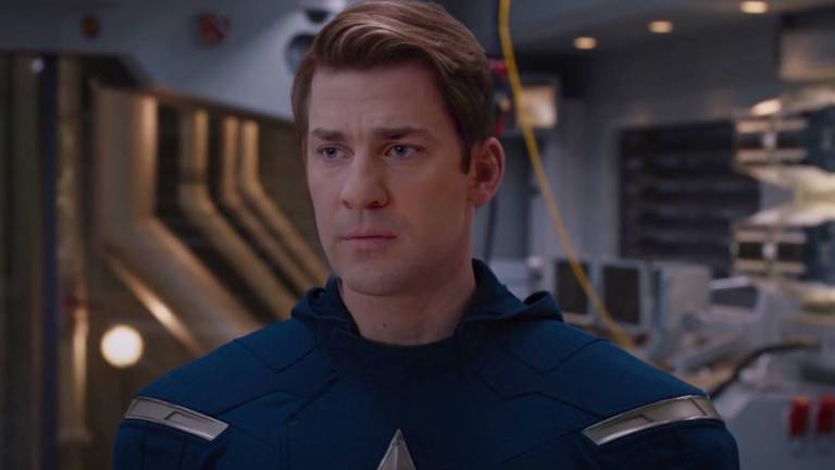 John Krasinski As Captain America In An MCU Deepfake