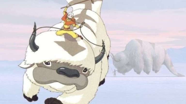 Aang and Appa from Avatar: The Last Airbender